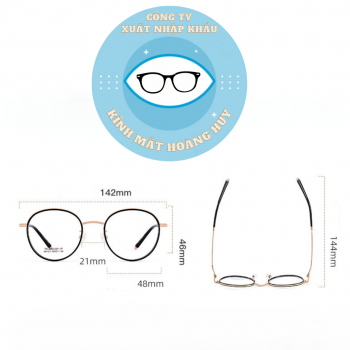 Gọng nhựa kim loại mã 8123